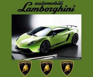 пазл Lamborghini Gallardo 570-4 Supperleggera